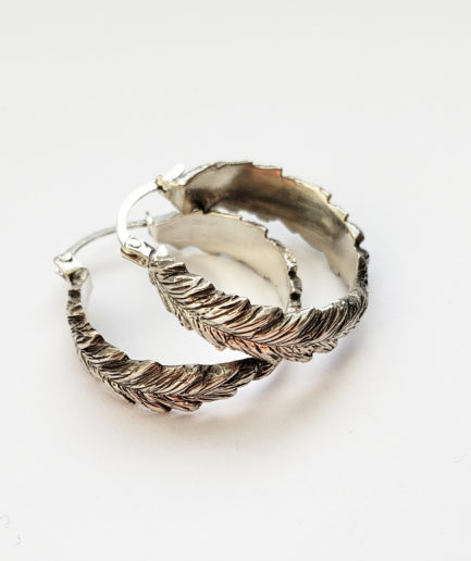 Nîso Mêkwan/ Two Feather Hoops